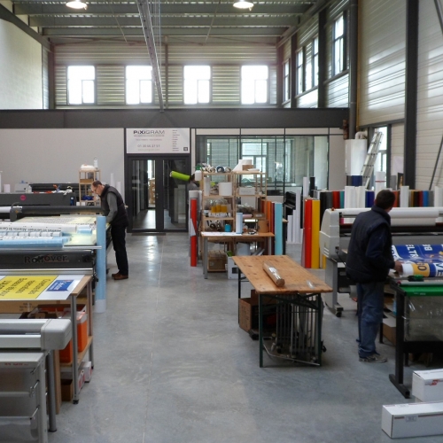 Atelier impression numérique Pixigram Bois d'Arcy Yvelines